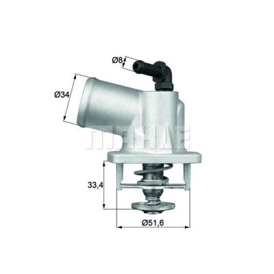 Thermostat, liqiuide de refroidissement