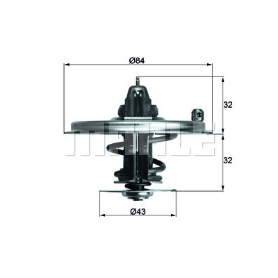 Thermostat, liqiuide de refroidissement