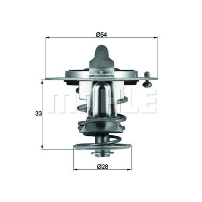 Thermostat, liqiuide de refroidissement