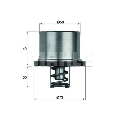 Thermostat, liqiuide de refroidissement