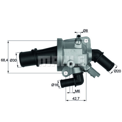 Thermostat, liqiuide de refroidissement
