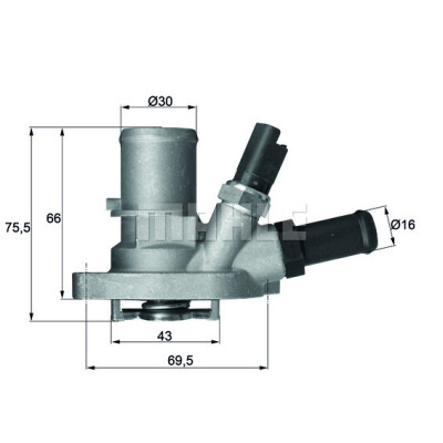 Thermostat, liqiuide de refroidissement