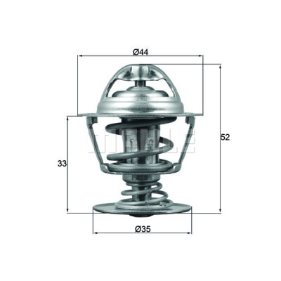Thermostat, liqiuide de refroidissement