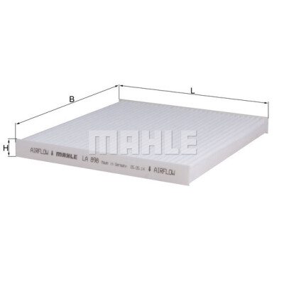 Filtre à air d'habitacle MAHLE ORIGINAL LA 898