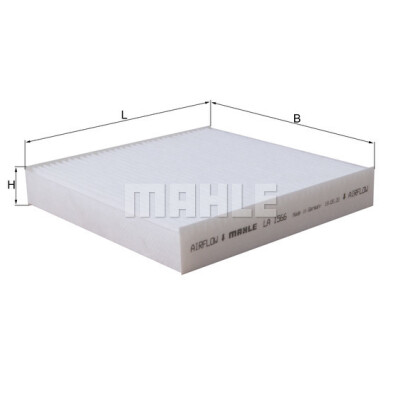 Filtre à air d'habitacle MAHLE ORIGINAL LA 1566