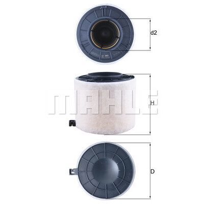 Filtre à air MAHLE ORIGINAL LX 4410