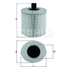 Filtre à air MAHLE ORIGINAL LX 3015/14