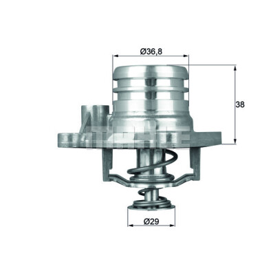Thermostat, liqiuide de refroidissement