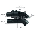 Thermostat, liquide de refroidissement MAHLE ORIGINAL TH 46 83