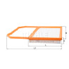 Filtre à air MAHLE ORIGINAL LX 4632