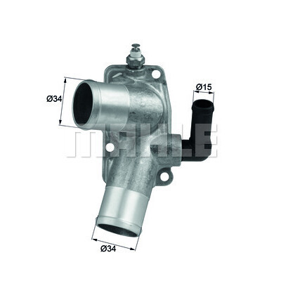 Thermostat, liquide de refroidissement MAHLE ORIGINAL TI 44 92D