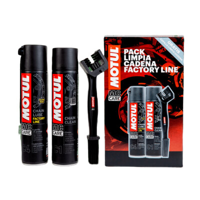 Pack de nettoyant pour chaîne Motul Factory Line MOTUL 109919