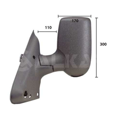 Rétroviseur extérieur ALKAR 9201960