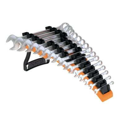 A New Shape Jeu de 15 clés mixtes avec support