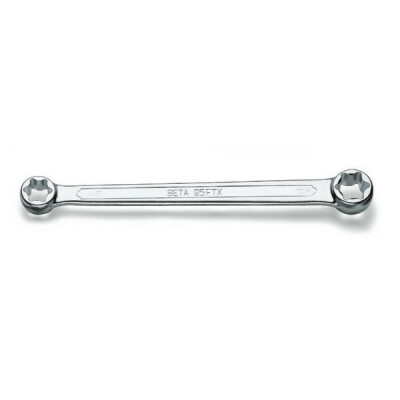 Clé double droite pour vis à profil Torx® E10 x E12 diamètre1 13 MM diamètre2 15 MM