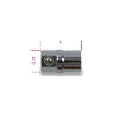 Adaptateur porte-embouts 1/4 pour clés à cliquet 10 MM