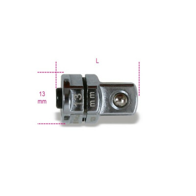 Adaptateur à dégagement rapide 3/8 pour clés à cliquet de 13 mm