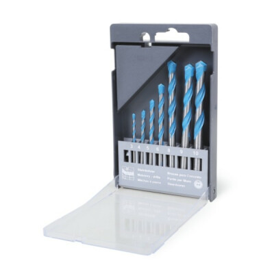 Jeu de 7 embouts polyvalents, pour couper n'importe quel matériau, rectifiés, avec décharge en U