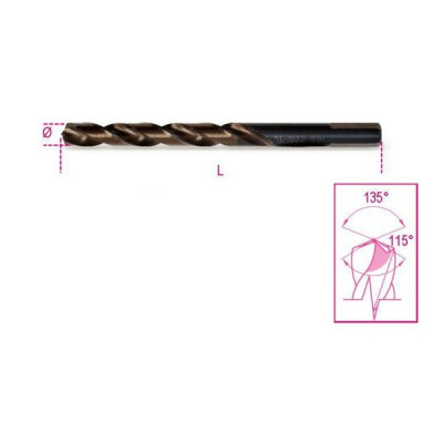 Foret cylindrique à affûtage spécial avec double paire de fraises diamètre 9 MM