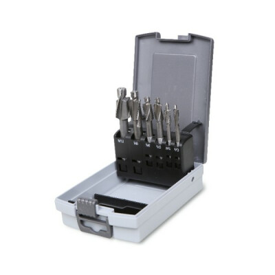 Jeu de 6 fraises pour goupilles de guidage en acier HSS fine