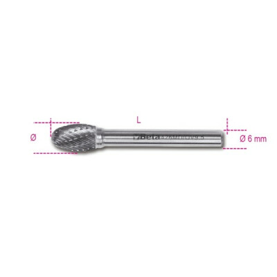 Lime rotative en métal dur diamètre 9.5 MM