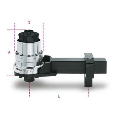 Multiplicateur de couple droite / gauche, rapport 125:1, avec antidévireur NM 6000