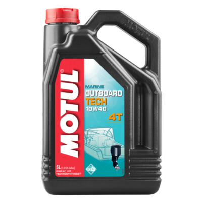 Huile moteur Motul OUTBOARD TECH 4T 10W40 5L