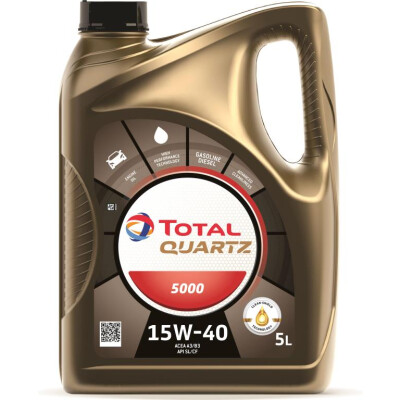 Total Quartz 5000 15W40 5L.