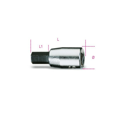 Douille hexagonale de 2,5 MM