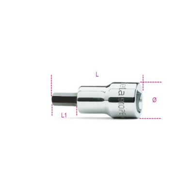 Prise mâle hexagonale 3 MM