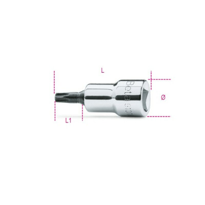Douille mâle pour vis à tête creuse Torx® T40