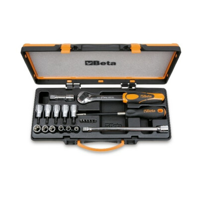 6 embouts de tournevis, 6 douilles, 5 douilles et 4 accessoires pour vis Torx®
