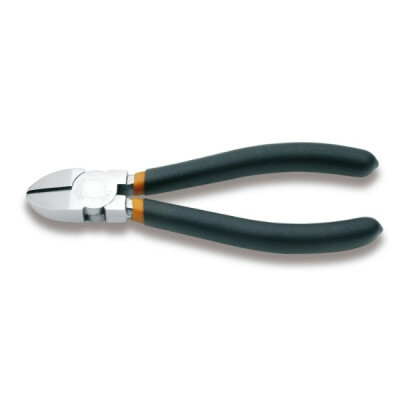 Pince coupante diagonale, chromée, manches recouverts de 2 couches de PVC antidérapant 140 MM