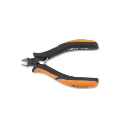 Pince coupante à ras diagonale becs fins manche bi-matière 120 MM