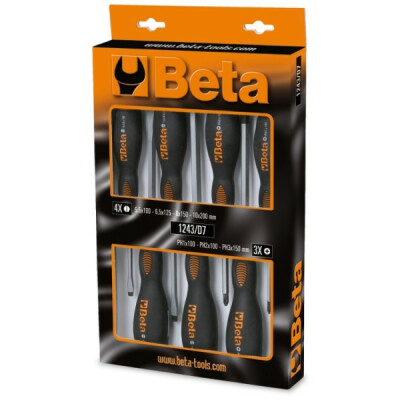 Jeu de 7 tournevis Beta 18012430017