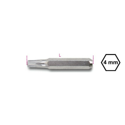 Forfait: Embout 4 mm pour vis avec empreinte Torx® T7