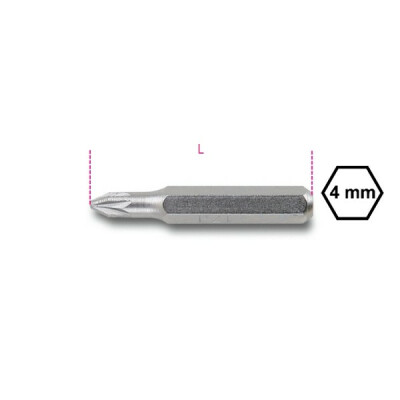 Forfait: Embout 4 mm pour vis à empreinte Pozidriv® - Supradriv®