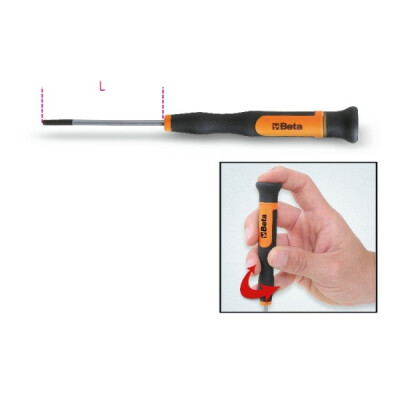 Micro tournevis à clé hexagonale mâle 2,5 MM