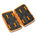 Jeu de 8 micro tournevis pour vis sans fente en coffret