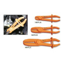 Jeu de 3 pinces en plastique pour occlusion tube et manchon