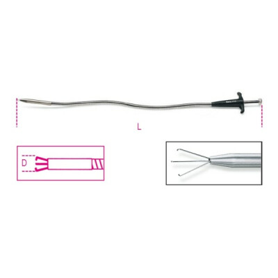 Pince d'extraction flexible 500 MM
