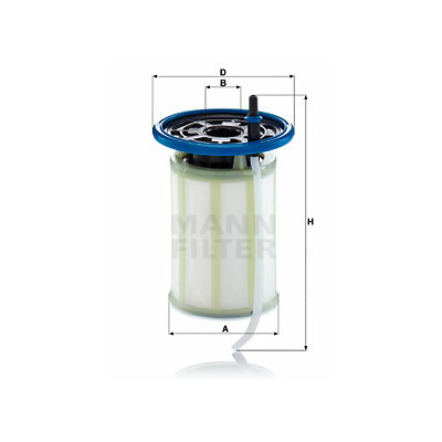 Filtre à carburant MANN-FILTER PU 7019