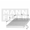 Filtre à air habitacle MANN-FILTER CUK 25 044