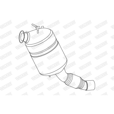 Filtre à particules / à suie, échappement