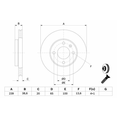 Jeu de disques de frein