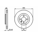 Jeu de disques de frein BOSCH 0 986 478 508