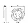 Jeu de disques de frein BOSCH 0 986 479 663