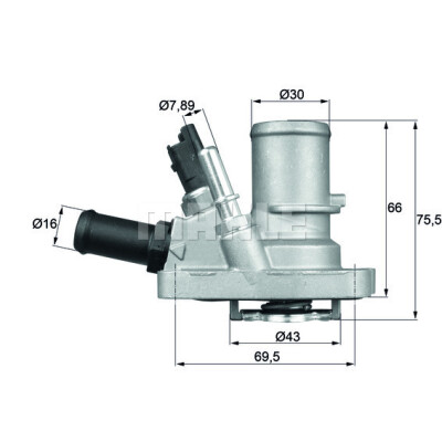 Thermostat, liqiuide de refroidissement