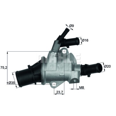 Thermostat, liqiuide de refroidissement
