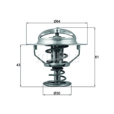 Thermostat, liqiuide de refroidissement